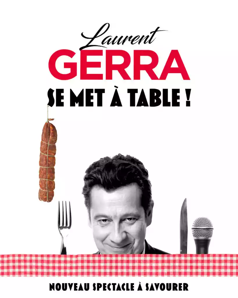 Laurent Gerra se met à table !
